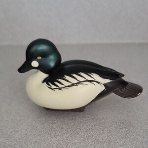 Ducks Unlimited Miniature Duck Common Goldeneye Decoy Figurine 2010